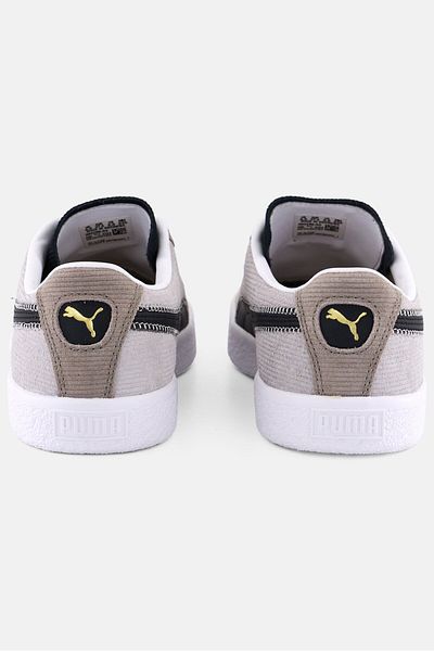 Puma Kids Girl Lace Up Outdoor Shoes, Light Grey Combo