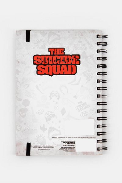 DC COMICS The Suicide Squad A5 Notebook, Red Combo