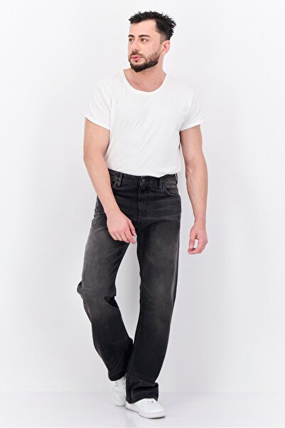 Gant Men Slim Fit Washed No Stretchable Hayes Bootcut Jeans, Black