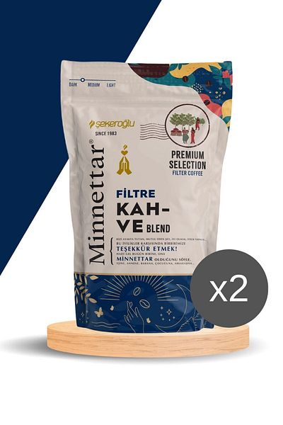Şekeroğlu Grateful Filter Coffee 2 x 165 gr (2 PACK)