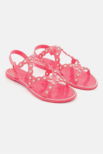 Reaction by Kenneth Cole صندل جيلي داليا قابل للتعديل للنساء من ريأكشن كينيث كول، مرجاني فاتح