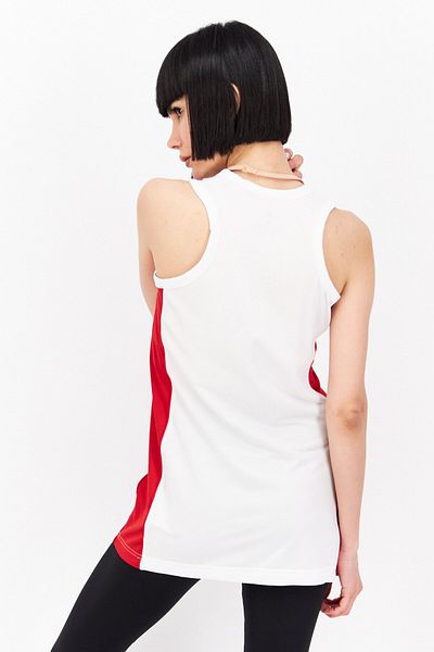 adidas Women Sportswear Fit Basketball Jersey, White