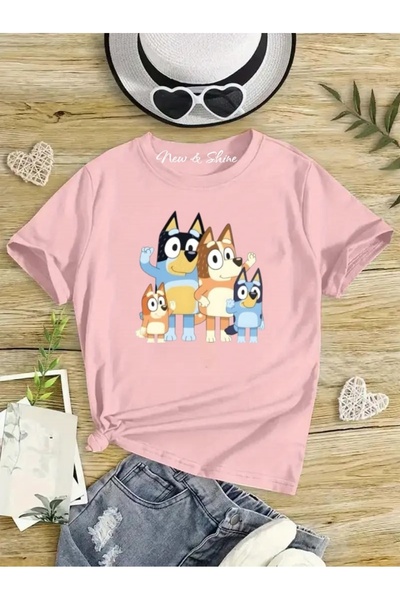 New Shine Sepette 6 Ve Üzeri Alımlarda 1 Tişört Hediyedir - Köpek Ailesi Bask...