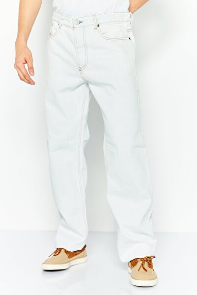 Diesel Men Loose Fit Washed Denim jeans, Blue