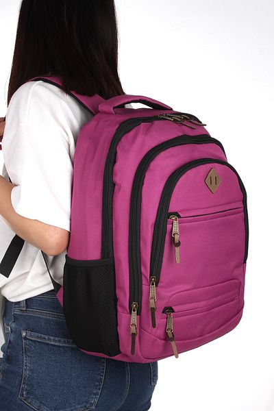 By Hakan Unisex Daily School Travel Backpack Gk19 Lilac