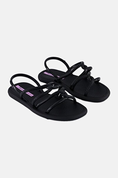 Ipanema صندل نسائي مفتوح من الأمام بحزام خلفي، أسود