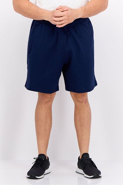 adidas Men Sportswear Fit Brand Logo Outdoor Shorts, Navy