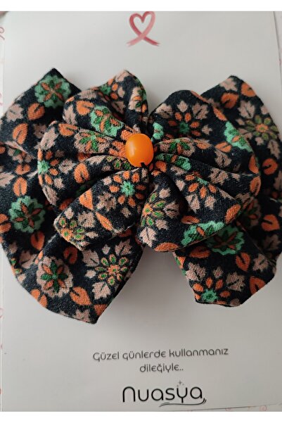 Nuasya مشبك تلقائي مطرز بالأحجار البوهيمية الأصلية