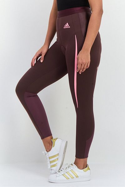 adidas Women Sportswear Fit Training Leggings, Dark Burgundy