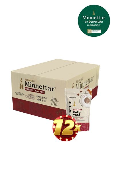 Şekeroğlu Grateful Ottoman Coffee 12 X 165 gr (12 Pack)