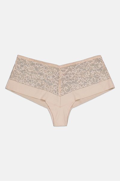 Triumph Women Textured Pull On Panties, Ivory
