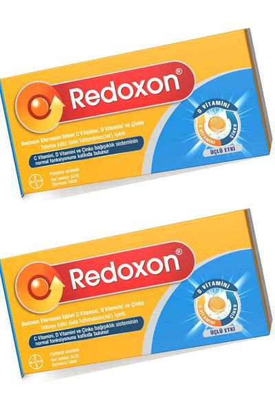 Redoxon Triple Effect Vitamin C Vitamin D Zinc Effervescent 30 Effervescent Tablets 2 Pieces