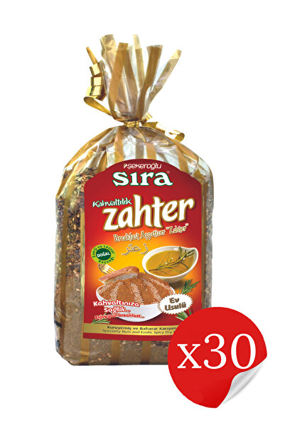 Sira Ev Usulü Kahvaltılık Zahter 250 gr ( 30 Adet )