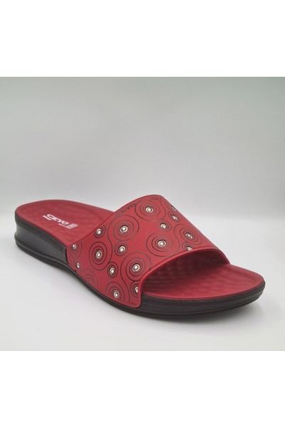 Ceyo 9942-10 Red Anatomical Women's Slippers