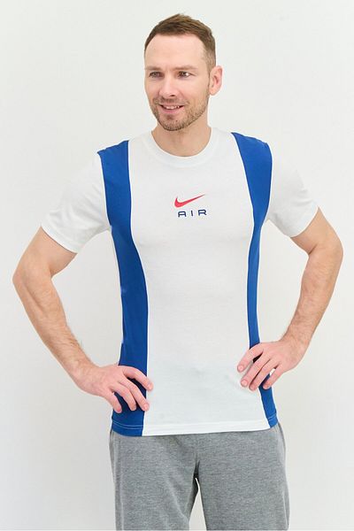 Nike Men Sportswear Fit Short Sleeve Outdoor T-shirt, White