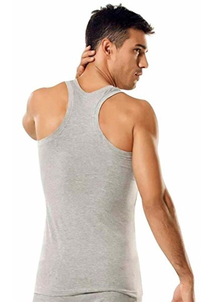 KEYAL 6-панельний 100% бавовняний спортивний чоловічий атлет - Атлет - Сірий - S