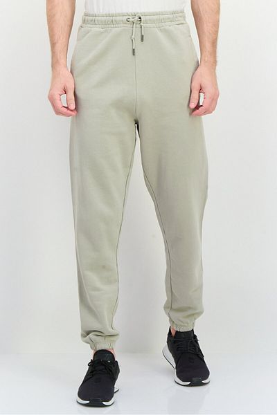 Penfield Men Regular Fit Drawstring Brand Logo Jogger Pants, Silver Grey