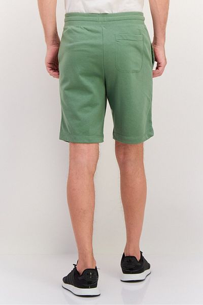 GAP Men Brand Logo Basic Shorts, Cactus Green