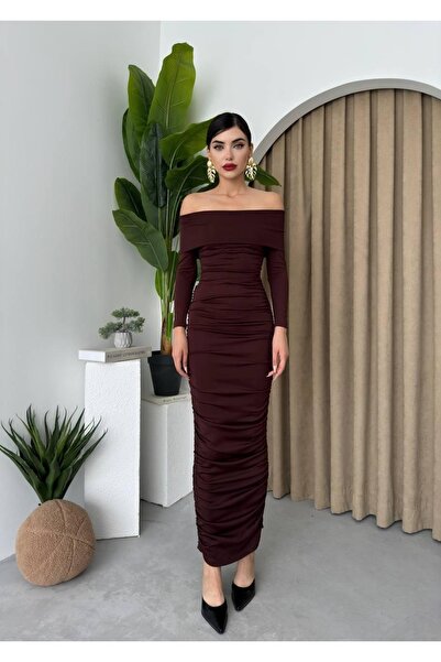 KOZMERA BUTİK Evyora Dakota Draped Dress