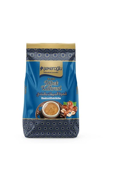 Şekeroğlu Şekeroğlu Dibek Coffee with Hazelnuts 900 Gr