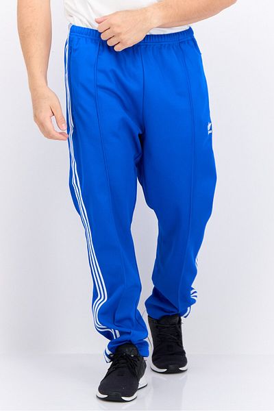 adidas Men Sportswear Fit Wide Leg Training Sweatpants, Blue