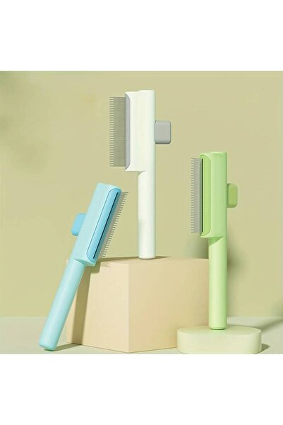 Exelox Sık Dişli Basmalı Kedi Tarağı (tavşan tüyü gibi ipeksi kısa küçük tüyler için uygundur)