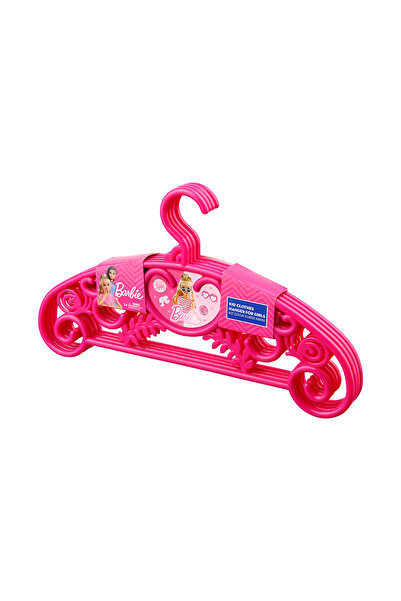 Barbie Licensed Girl's Clothes Hanger Set of 4