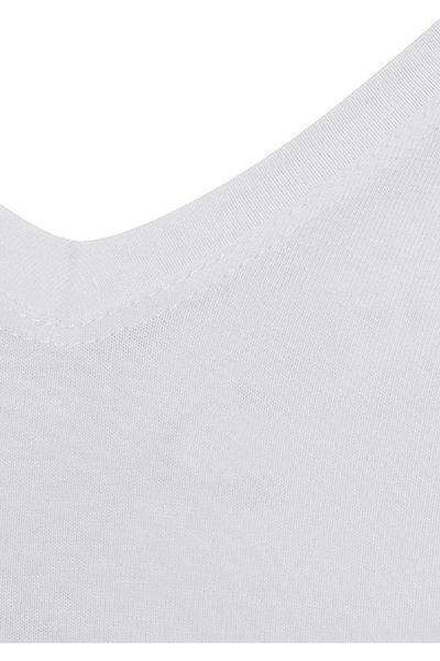 Modafiks Star 206 Modal Half Sleeve V-Neck T-Shirt Undershirt