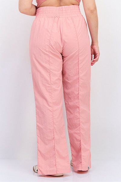 The Giving Movement Women Regular Fit Brand Logo Split Leg Pants, Pink