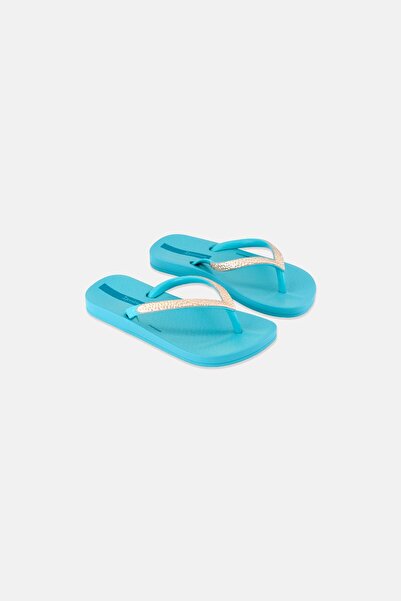 Ipanema Kids Girl Slip On Flip Flops, Blue Rose