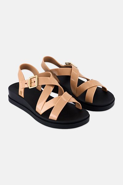 ZAXY Women Plena Adjustable Buckle Sandals, Black