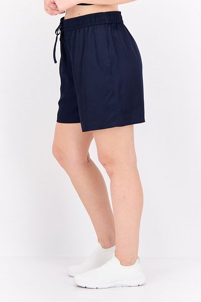 Gant Women Plain Basic Shorts, Navy