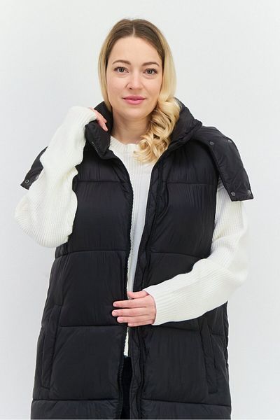 Hugo Boss Women Quilted Puffer Down Jacket, Black