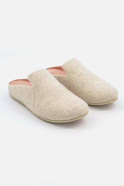 Fitflop Women Chrissie Ii Haus Felt Clogs, Ivory