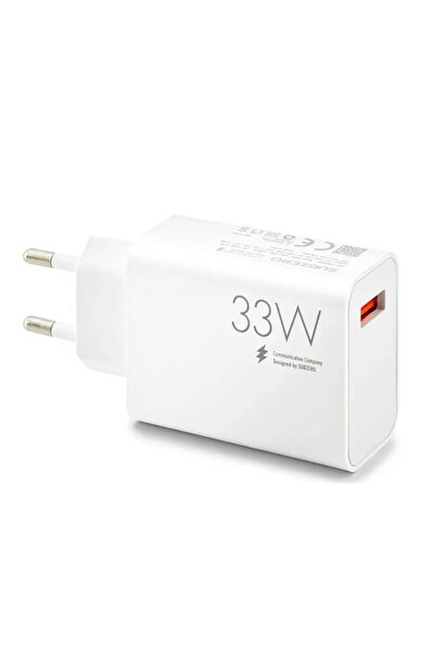 EXENAR Xiaomi Mi 10T -  10T Pro -  10T Lite Uyumlu 33W HIZLI Şarj Adaptör