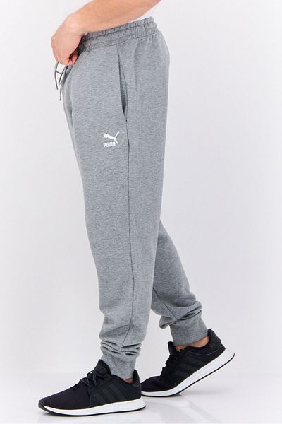Puma Men Sportswear Fit Embroidered Logo Outdoor Sweatpants, Medium Grey