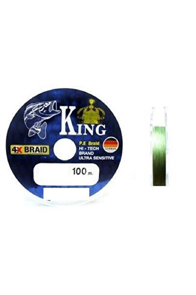 King KİNG BRAİD ULTRA SENSİTİVE ALMAN İP MİSİNA 4X PE ÖRGÜ 0,20MM