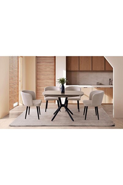 Levent Mobilya Aksesuar TALİN MASA, SELENİTY, 120x70