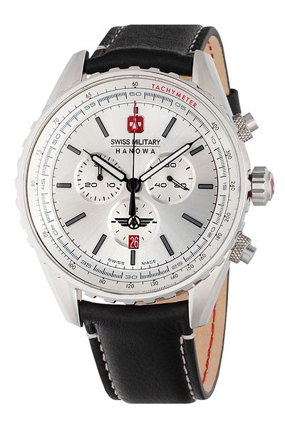 SWISS MILITARY HANOWA Mens Watch Swiss Military SMWGC0000302, Quartz, 44mm, 10ATM
