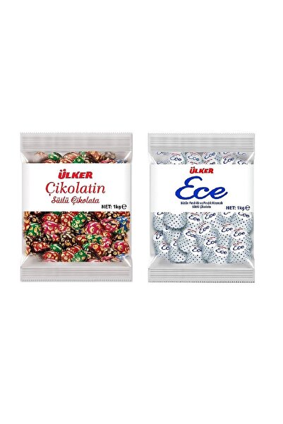 Ülker Ece Çikolata 1 Kg & Çikolatin 1 Kg