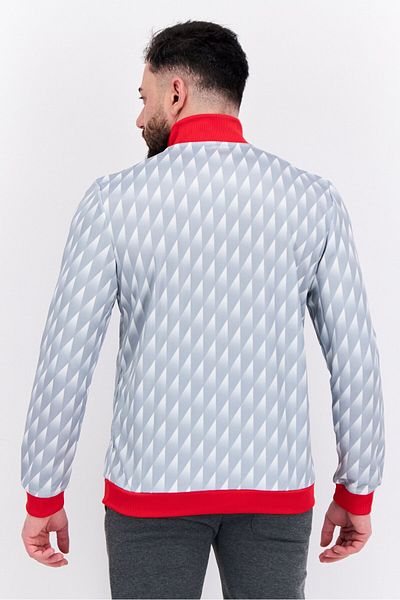 Liverpool Men Sportswear Fit Long Sleeves Outdoor Sweatshirt, Grey
