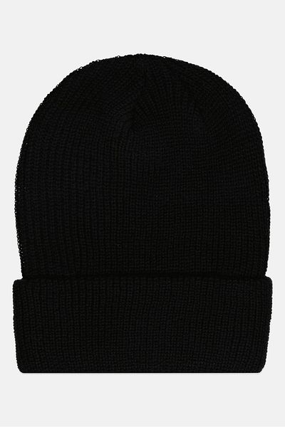 Bloomie's Women Embroidered Knitted Beanie, Black