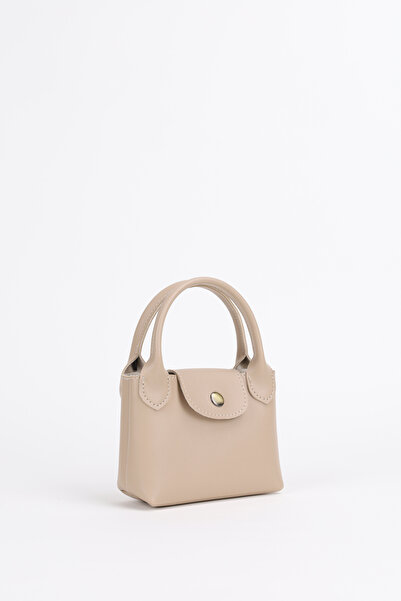 NOTHING Women's Chain Strap Mini Hand and Shoulder Bag with Snap Closure