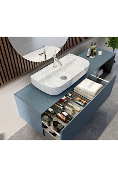 banyosepeti ModeraFlex+ Armatür Delikli Duvara Monte & Tezgah Üstü Seramik La...