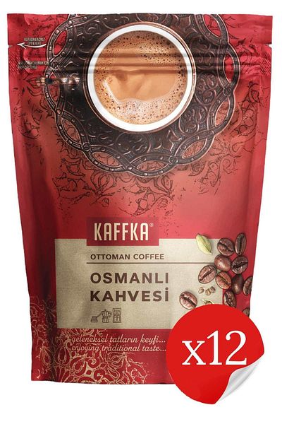 Şekeroğlu Kaffka Ottoman Coffee 150 g (12 Pieces)
