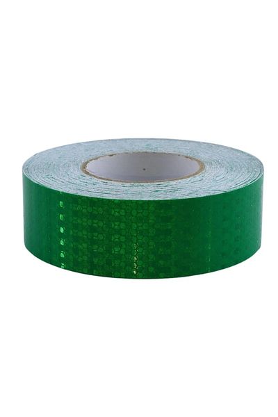 NUBLADO Adhesive 5 Meters Dark Green Color Strip Tape Noctilucent Reflective 5cm Reflective Warning Tape.