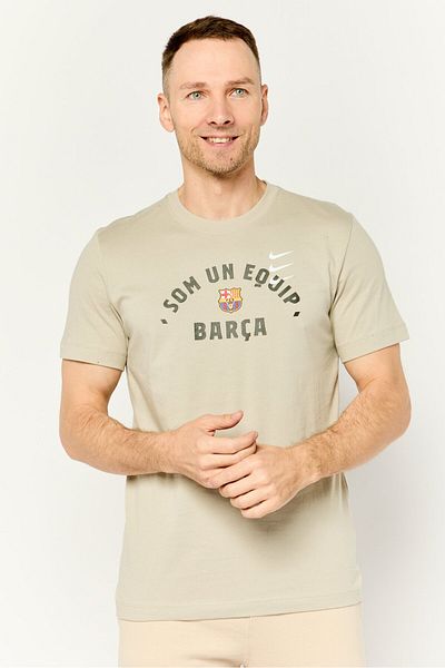 Nike Men Sportswear Fit Short Sleeve Outdoor T Shirt, Light Grey