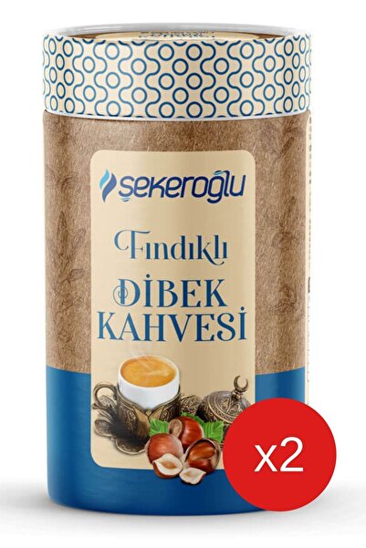 Şekeroğlu Fındıklı Dibek Kahvesi 200 gr Silindir ( 2 Adet )