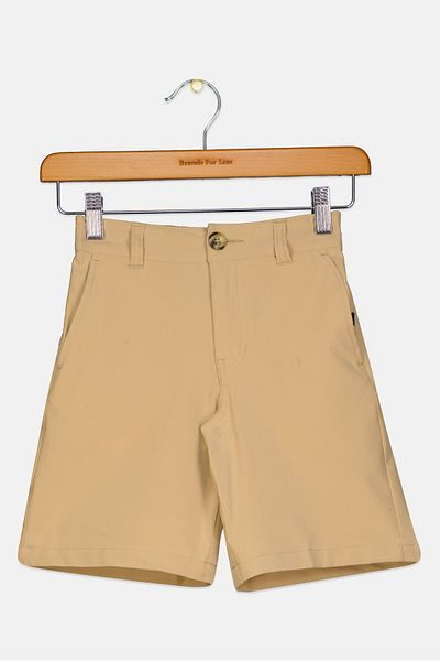 Quiksilver Kids Boy Sportswear Fit Plain Walking Short, Khaki