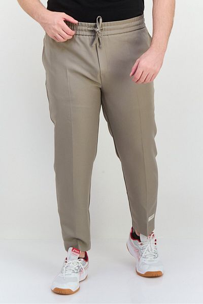 The Giving Movement Men Regular Fit Brand Logo Straight Leg Pants, Grey